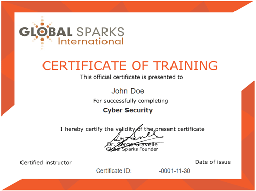 sample certificate 1