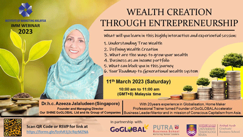 Wealth Creation through Entrepreneurship 031123