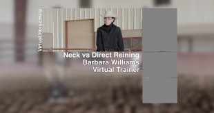 Neck vs Direct Reining – Barbara Williams
