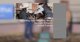 Mounting from Block – Barbara Williams
