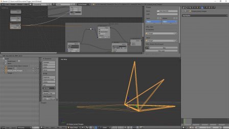 Trigger Animation using Animation Nodes in Blender